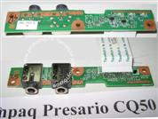 Sound board Compaq Presario CQ50, p/n: 554J103001G 1A; 554H502001G 3A. 
.